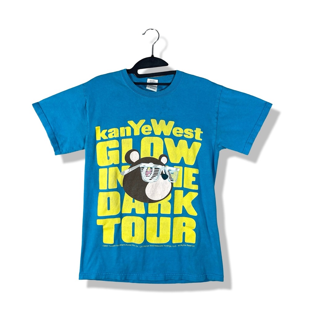 Kanye West Glow In The Dark Tour T-Shirt Mens Small Concert Streetwear Hip Hop